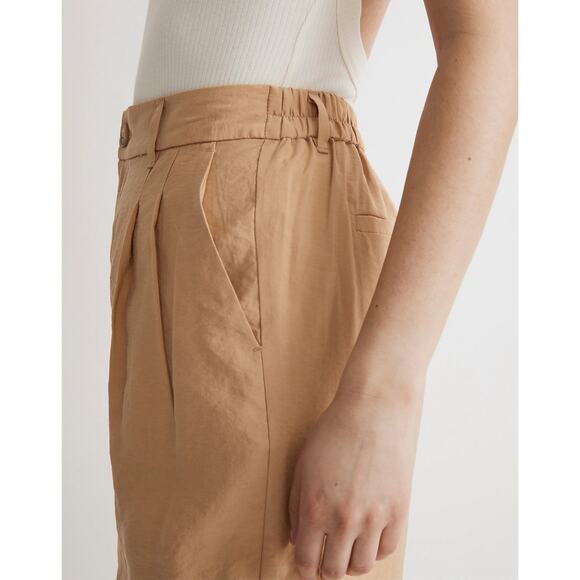 NWT Madewell The Tailored Tapered Pant in Softdrape Size 14 - Picture 5 of 12